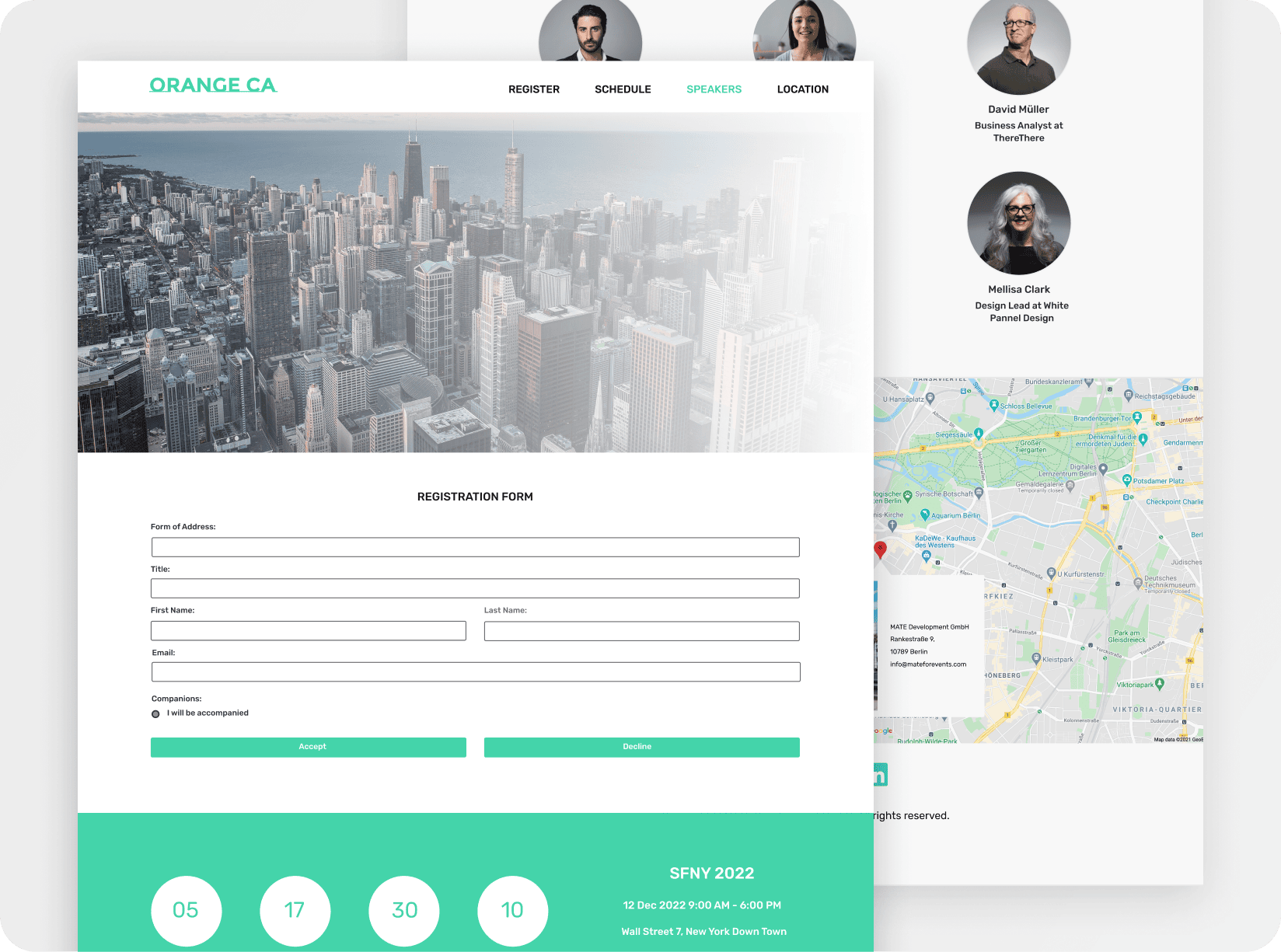 event marketing software templates